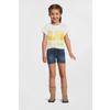 NAME IT KIDS slim denim short dark blue denim