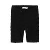 NAME IT KIDS super skinny biker short zwart