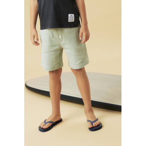 NAME IT KIDS regular casual short lichtgroen Korte broek Jongens Katoen - maat 158 afbeelding