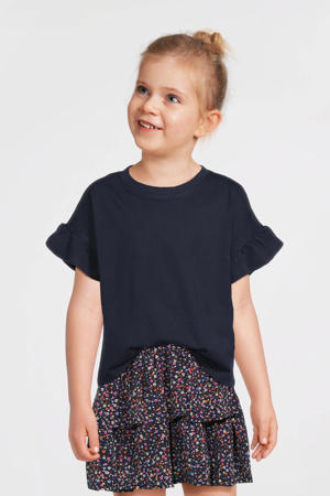 T-shirt donkerblauw