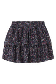 thumbnail: NAME IT KIDS A-lijn rok donkerblauw/roze