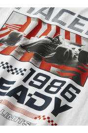 thumbnail: NAME IT KIDS T-shirt met backprint wit