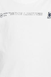 thumbnail: NAME IT KIDS T-shirt met backprint wit
