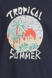 thumbnail: NAME IT KIDS T-shirt donkerblauw