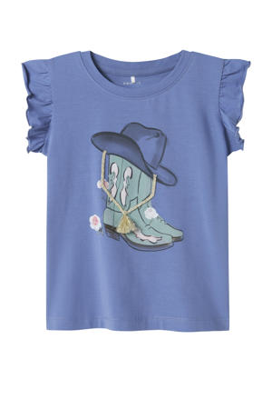 T-shirt blauw