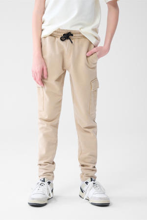 regular cargo broek beige