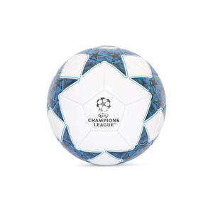 Champions League   voetbal Champions League Stars wit/blauw maat 5