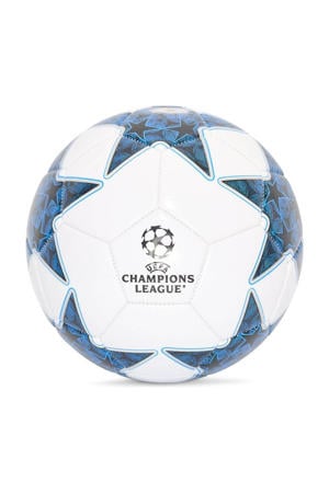 Champions League voetbal Champions League Stars wit/blauw maat 5