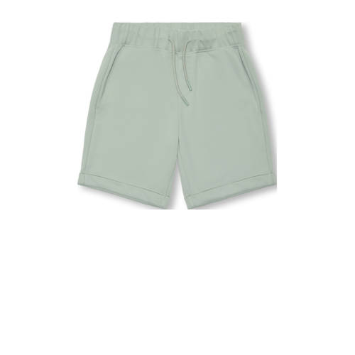 ONLY & SONS JUNIOR regular casual short lichtgroen Korte broek Jongens Sweat