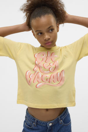 T-shirt geel