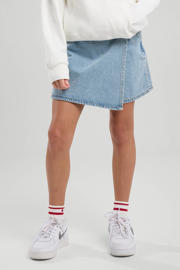 thumbnail: America Today denim skort light blue denim