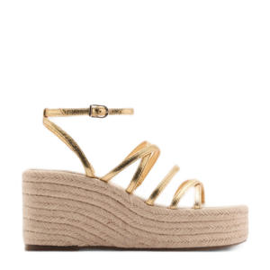   espadrilles goud