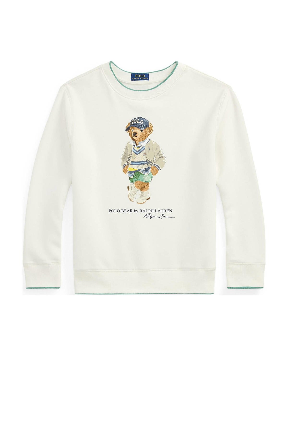 Truien Witte Trui Ralph Lauren Sweater Wit