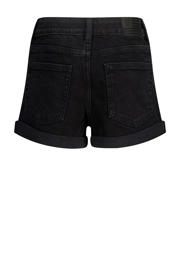 thumbnail: Black denim meisjes America Today short black van denim met rits- en knoopsluiting en effen