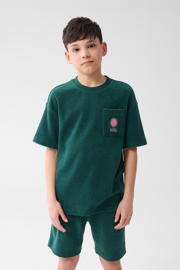 thumbnail: Shoeby T-shirt donkergroen