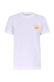thumbnail: Shoeby T-shirt wit met glitter