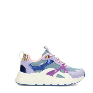Kea  chunky sneakers lila/blauw