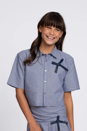 blousetop blauw