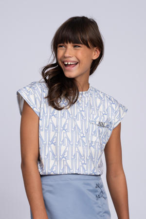T-shirt lichtblauw