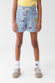 thumbnail: Shoeby regular fit casual short lichtblauw