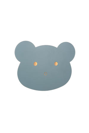 CHARLIE - Wandlamp Kinderkamer - LED Dimb. - 1x7W 2700K - Blauw