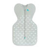Love to Dream inbakerslaapzak Fase 1 Swaddle UP 1.5 Clouds Olive
