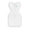 Love to Dream inbakerslaapzak Fase 1 Swaddle UP LITE 0.2 White text
