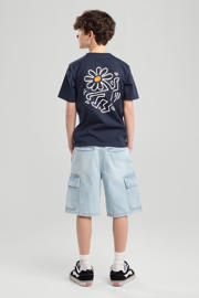 thumbnail: America Today denim short light blue denim