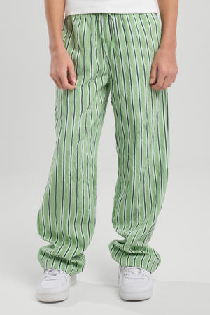 casual broek lichtgroen