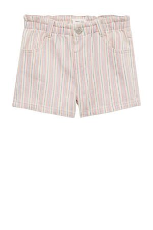 denim short roze