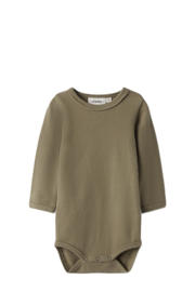 thumbnail: LIL' ATELIER BABY romper NBFTHORO olijfgroen