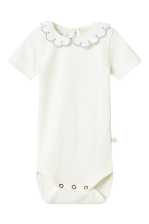 romper NBFFUNDO offwhite/blauw
