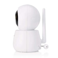 thumbnail: Alecto DVM2060 Babyfoon met HD-camera, groot 5 inch kleurenscherm, nachtlampje en app - Op afstand bestuurbaar - Wit