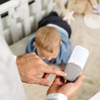 thumbnail: Alecto DBX140 Moderne Full Eco audio babyfoon met display
