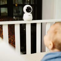 thumbnail: Alecto DVM2050 Babyfoon met HD-camera, groot 5 inch kleurenscherm en nachtlampje - Op afstand bestuurbaar - Wit