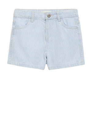 denim short light blue denim