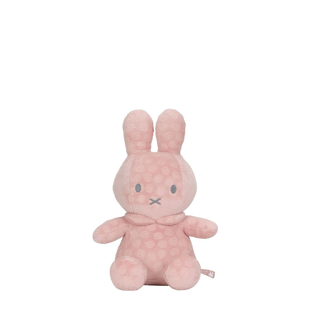 Little Dutch Nijntje knuffel 20cm pink flower