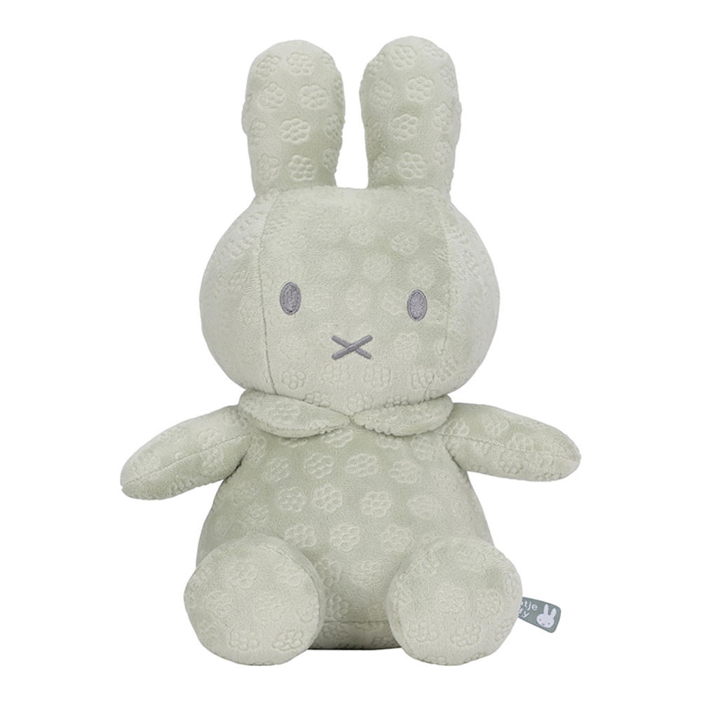 Little Dutch Nijntje knuffel 30cm green flower