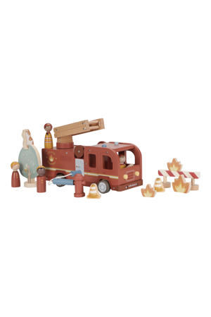 Brandweerwagen met pegdolls