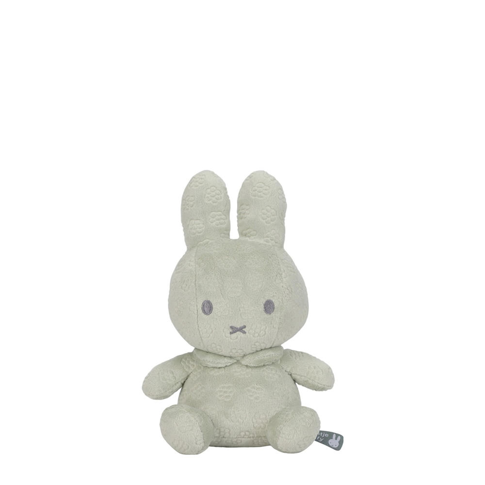 Little Dutch Nijntje knuffel 20cm green flower