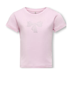 T-shirt lichtroze