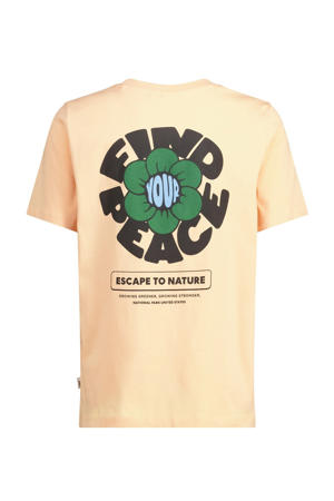 T-shirt lichtoranje