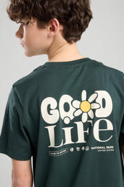thumbnail: America Today T-shirt donkergroen