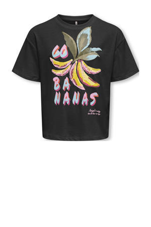 T-shirt zwart