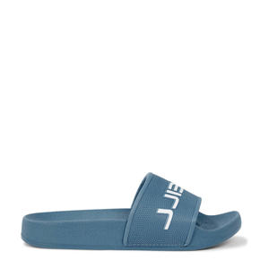Logo  badslippers zwart