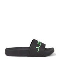 thumbnail: Zwarte jongens en meisjes O'Neill Logo badslippers van 100% ethyleenvinylacetaat met effen
