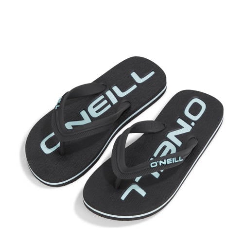 O'Neill Profile logo teenslipper zwart Jongens Rubber Meerkleurig - maat 36 afbeelding