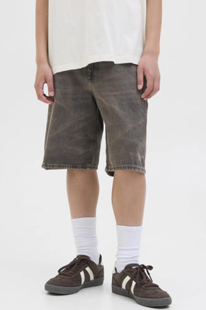 denim loose short black denim