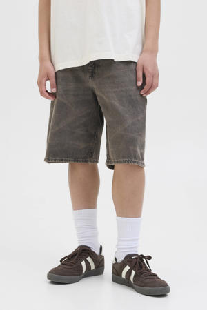 denim loose short black denim