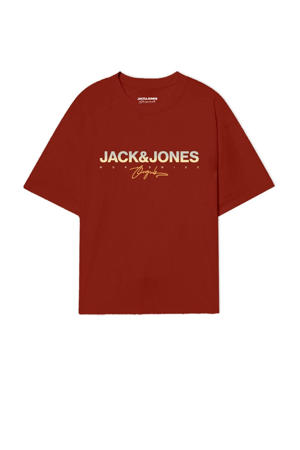 T-shirt roodbruin